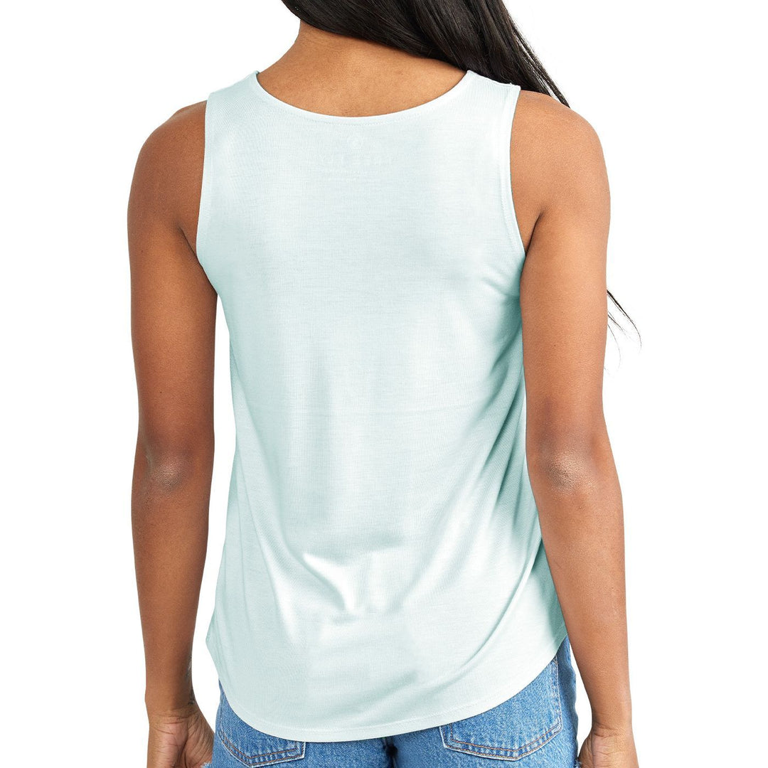 Free Fly Women's Bamboo Lightweight Tank, Glacier, view 2