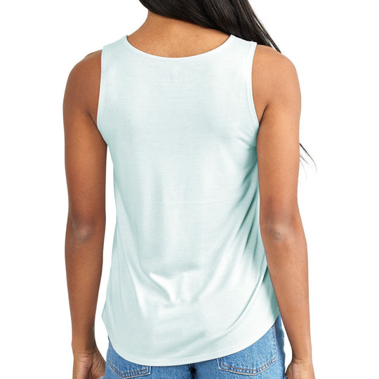 Free Fly Women's Bamboo Lightweight Tank, Glacier, view 2