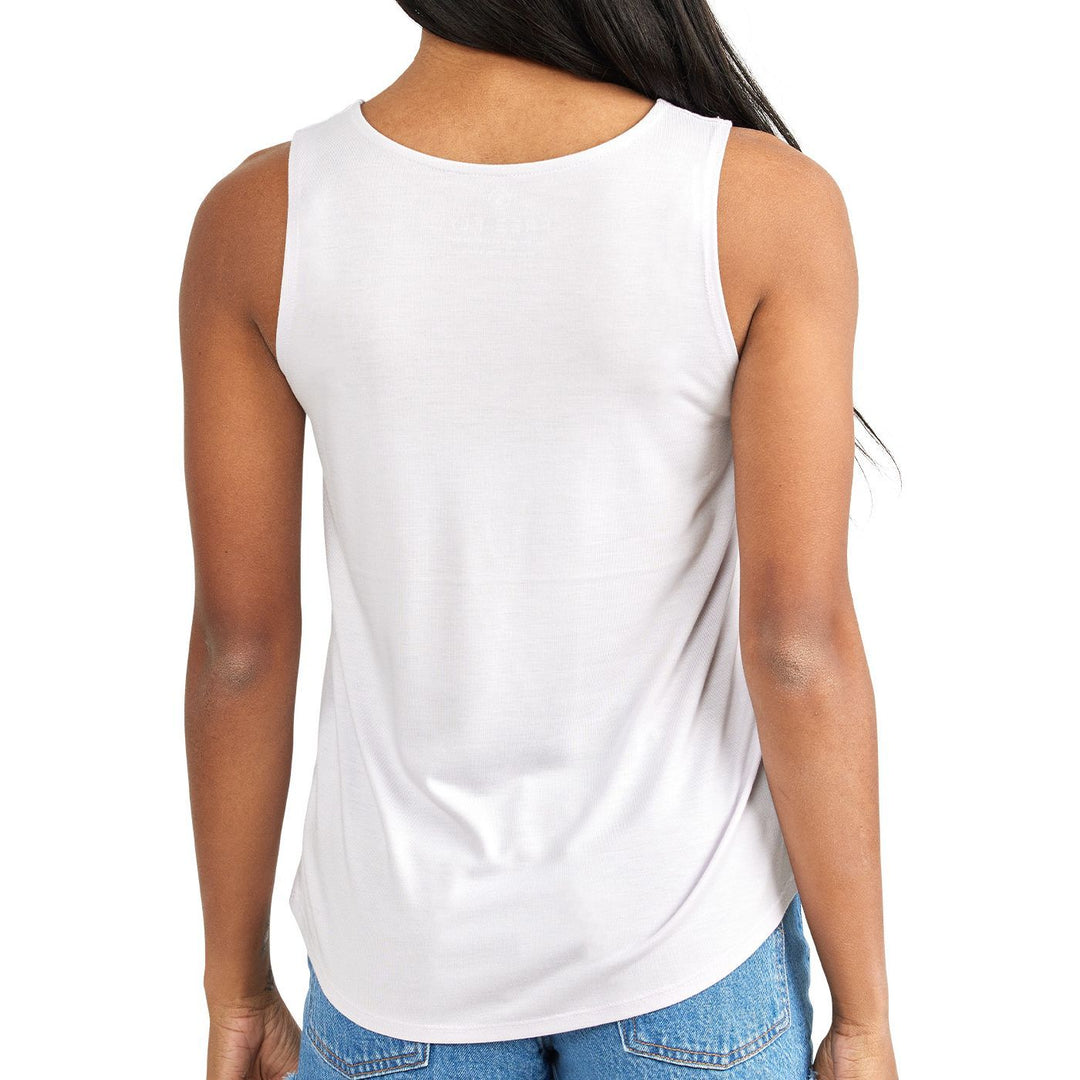 Free Fly Women's Bamboo Lightweight Tank, Washed Orchid, view 2