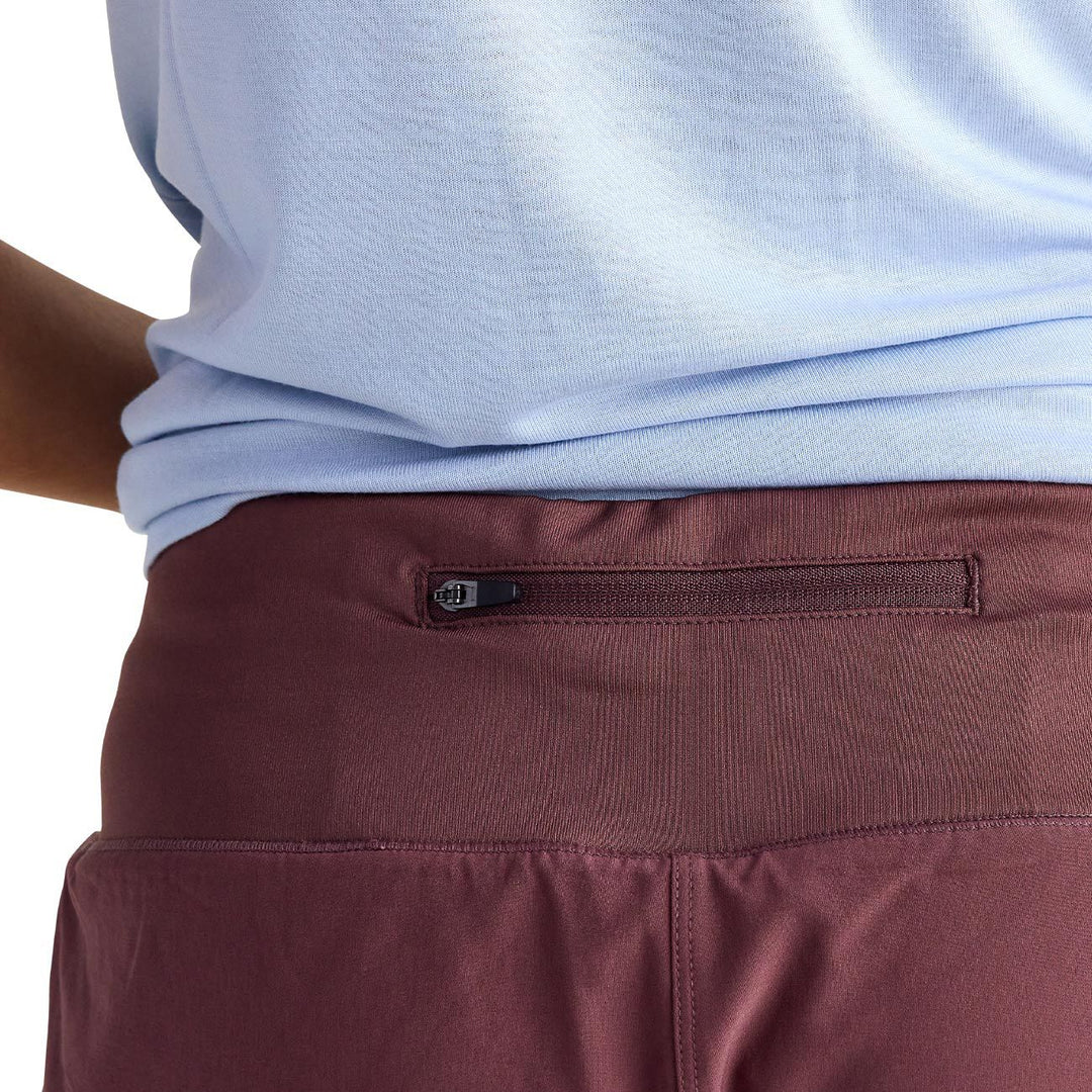 Free Fly Women's Bamboo-Lined Breeze Short, Garnet, view 3