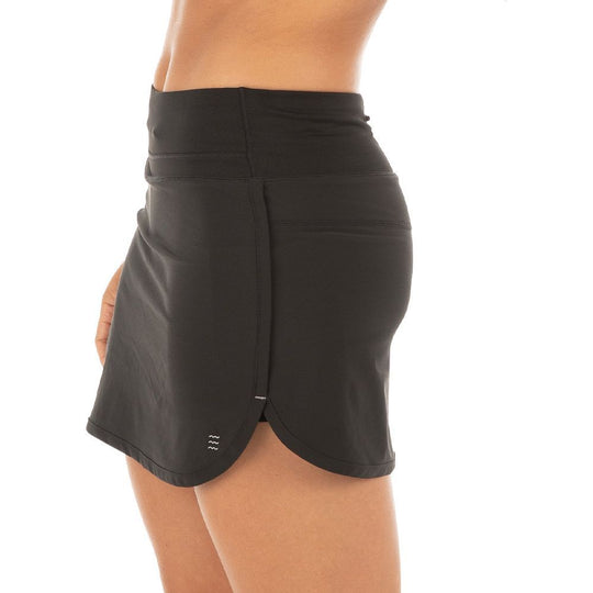 Free Fly Women's Bamboo-Lined Breeze Skort, Black, view 3