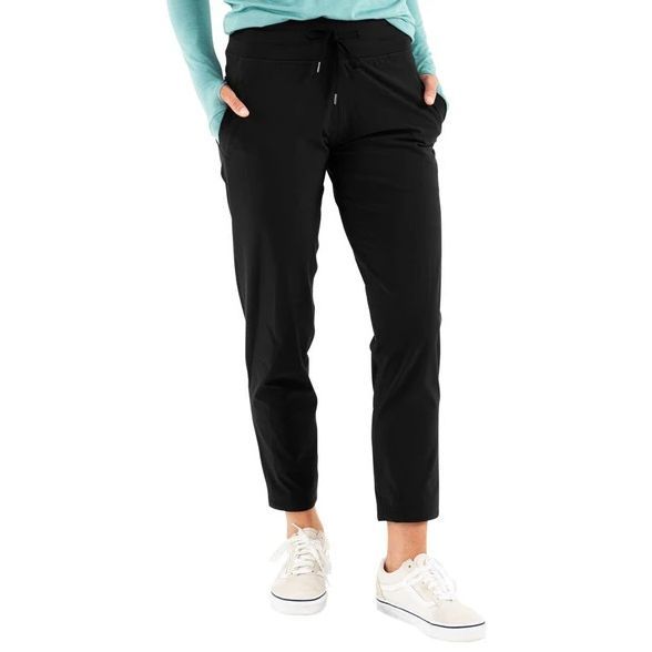 Free Fly Women's Breeze Cropped Pant, Black