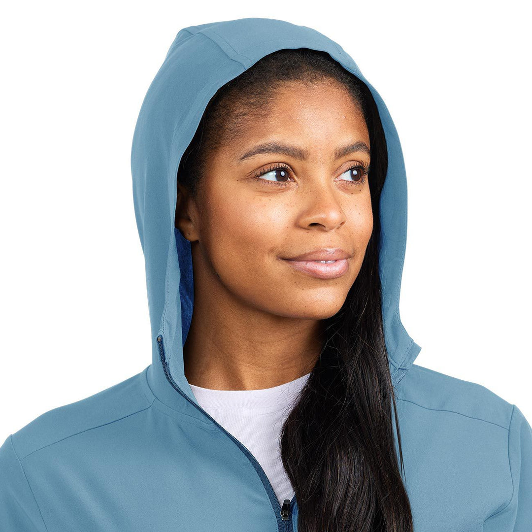 Free Fly Women's Breeze Jacket, Blue Fog, view 3