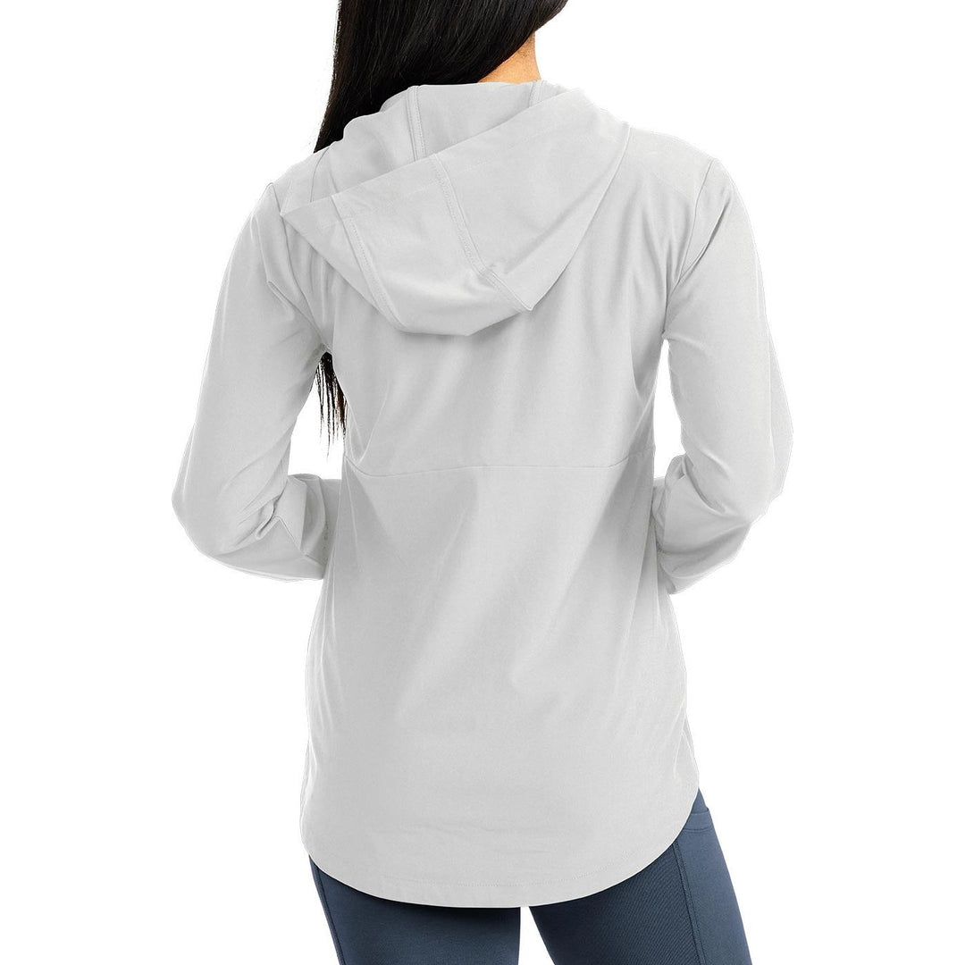 Free Fly Women's Breeze Jacket, Light Grey, view 2