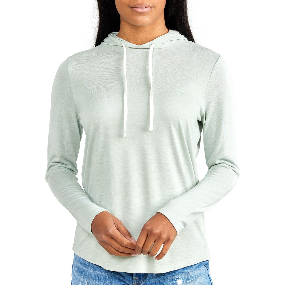 Free Fly Women's Lightweight Shore Hoody, Sage