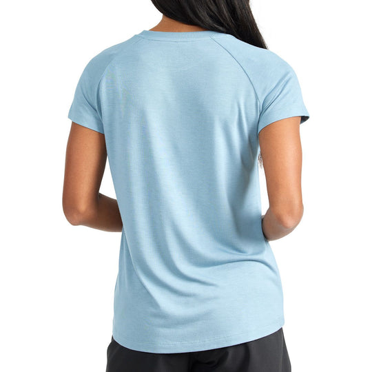 Free Fly Women's Lightweight Tee, Blue Fog, view 2