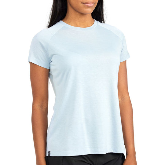 Free Fly Women's Lightweight Tee, Blue Mist