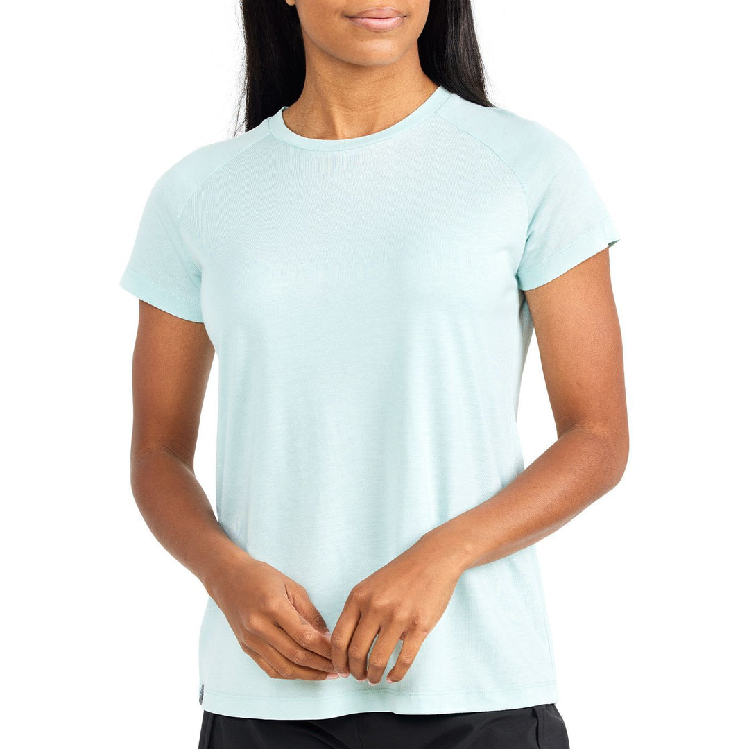 Free Fly Women's Lightweight Tee, Glacier