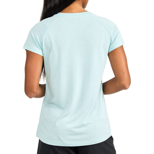 Free Fly Women's Lightweight Tee, Glacier, view 2