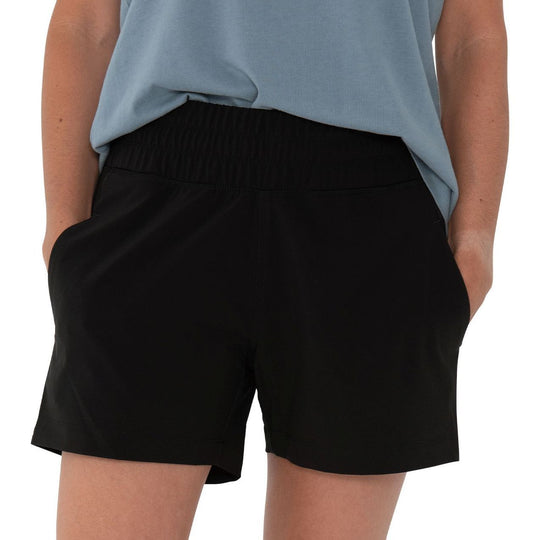 Free Fly Women's Pull-On Breeze Short, Black