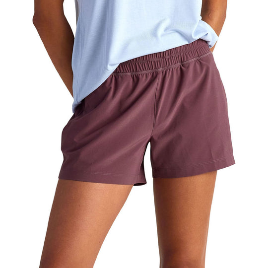 Free Fly Women's Pull-On Breeze Short, Garnet