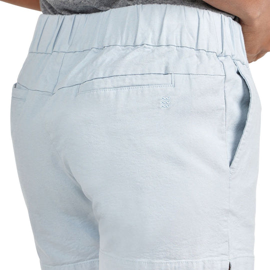 Free Fly Women's Stretch Canvas Short, Bay Blue, view 2