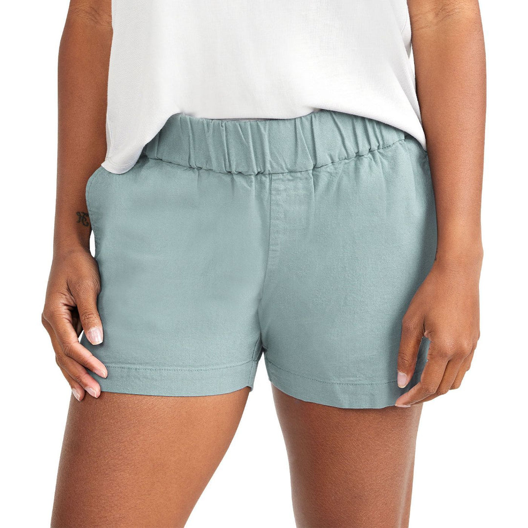 Free Fly Women's Stretch Canvas Short, Shale Green