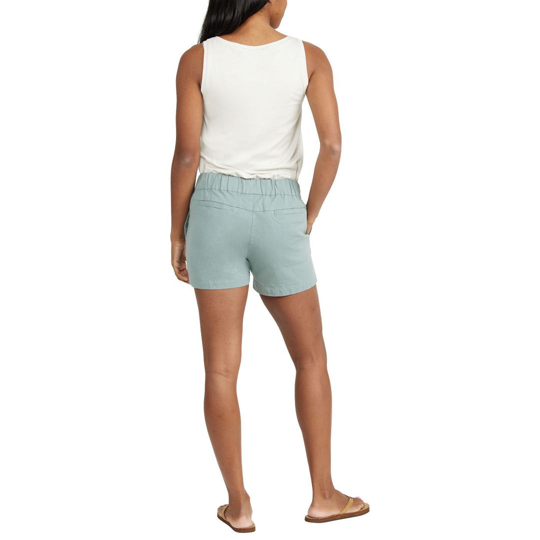 Free Fly Women's Stretch Canvas Short, Shale Green, view 2