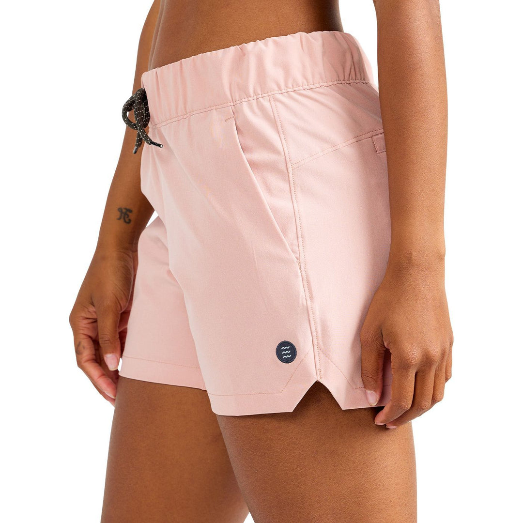Free Fly Women's Swell Short, Harbor Pink, view 3