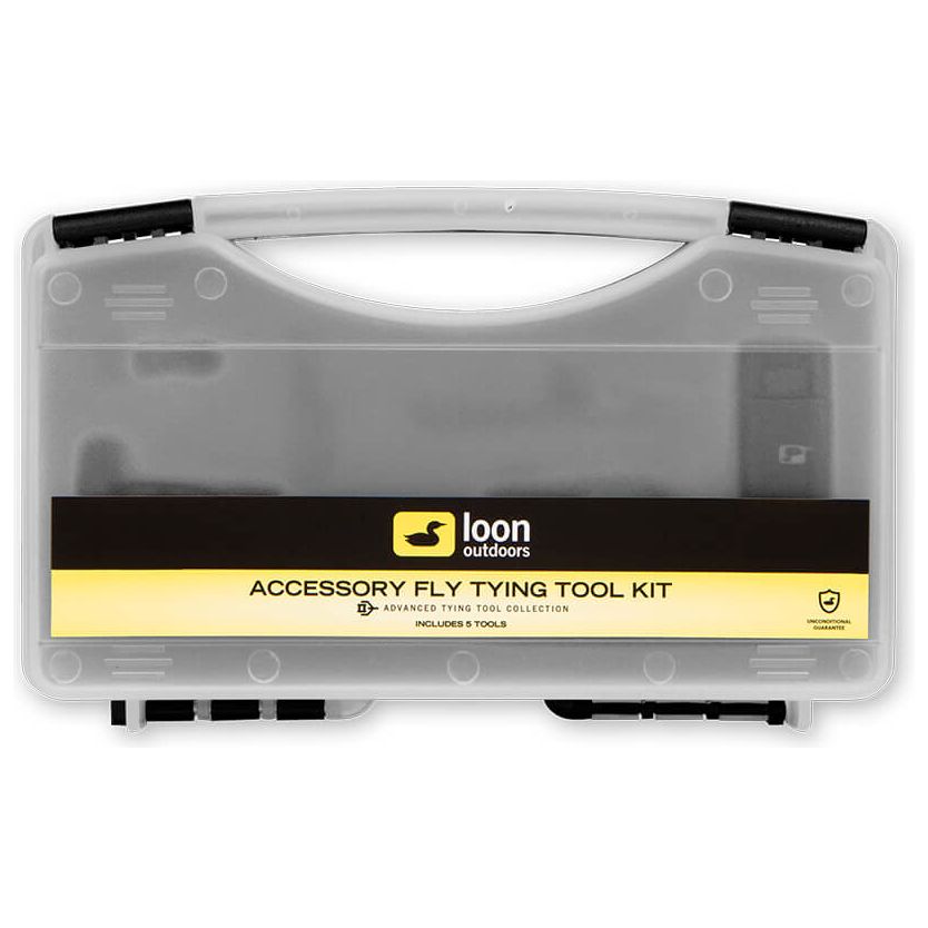 Loon Accessory Fly Tying Tool Kit, Black