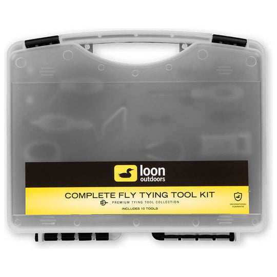 Loon Complete Fly Tying Tool Kit, Black, view 4