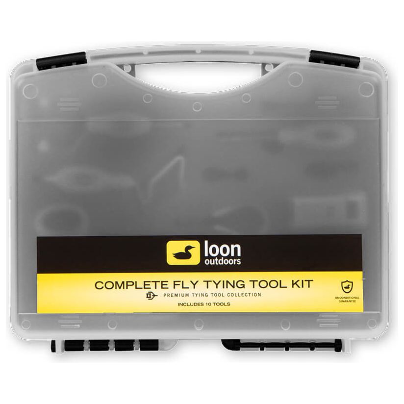 Loon Complete Fly Tying Tool Kit, Black, view 7