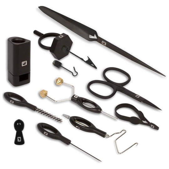 Loon Complete Fly Tying Tool Kit, Black, view 6