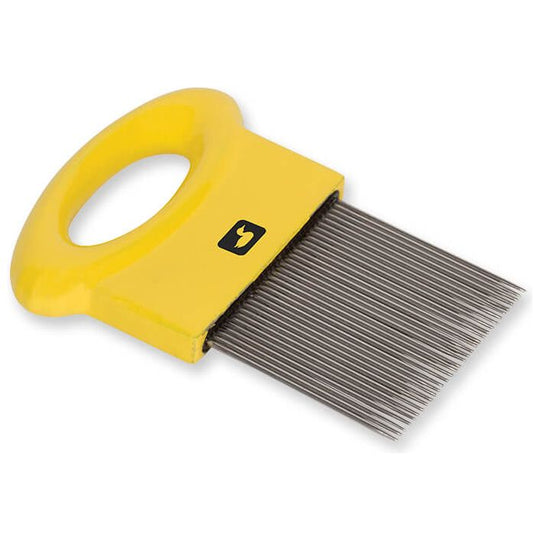 Loon Ergo Underfur Comb, Yellow