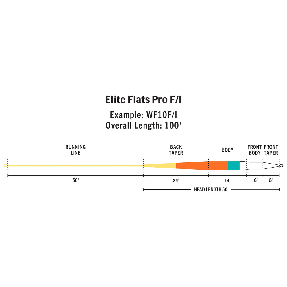 RIO Products Elite Flats Pro Clear Tip Fly Line, view 2