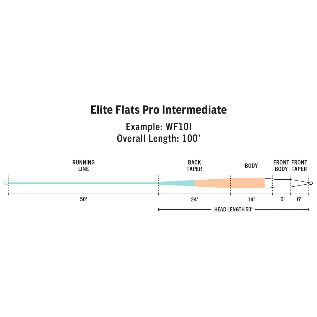 RIO Products Elite Flats Pro Intermediate Fly Line, view 2