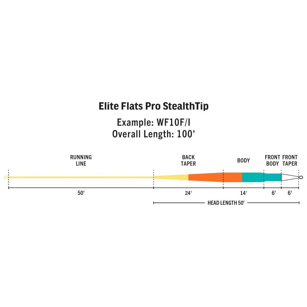 RIO Products Elite Flats Pro Stealth Tip Fly Line, view 2