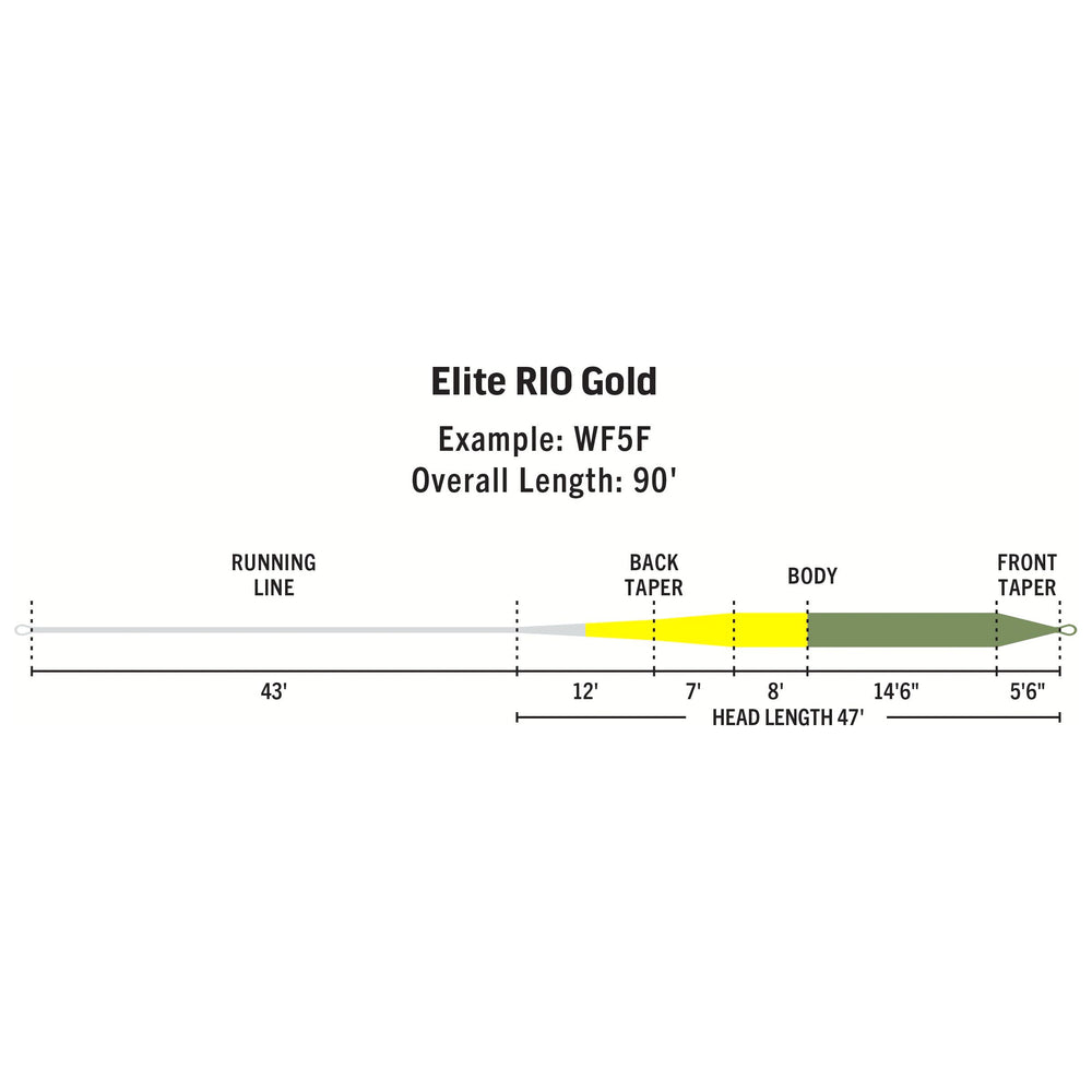 RIO Products Elite Rio Gold Fly Line, view 2