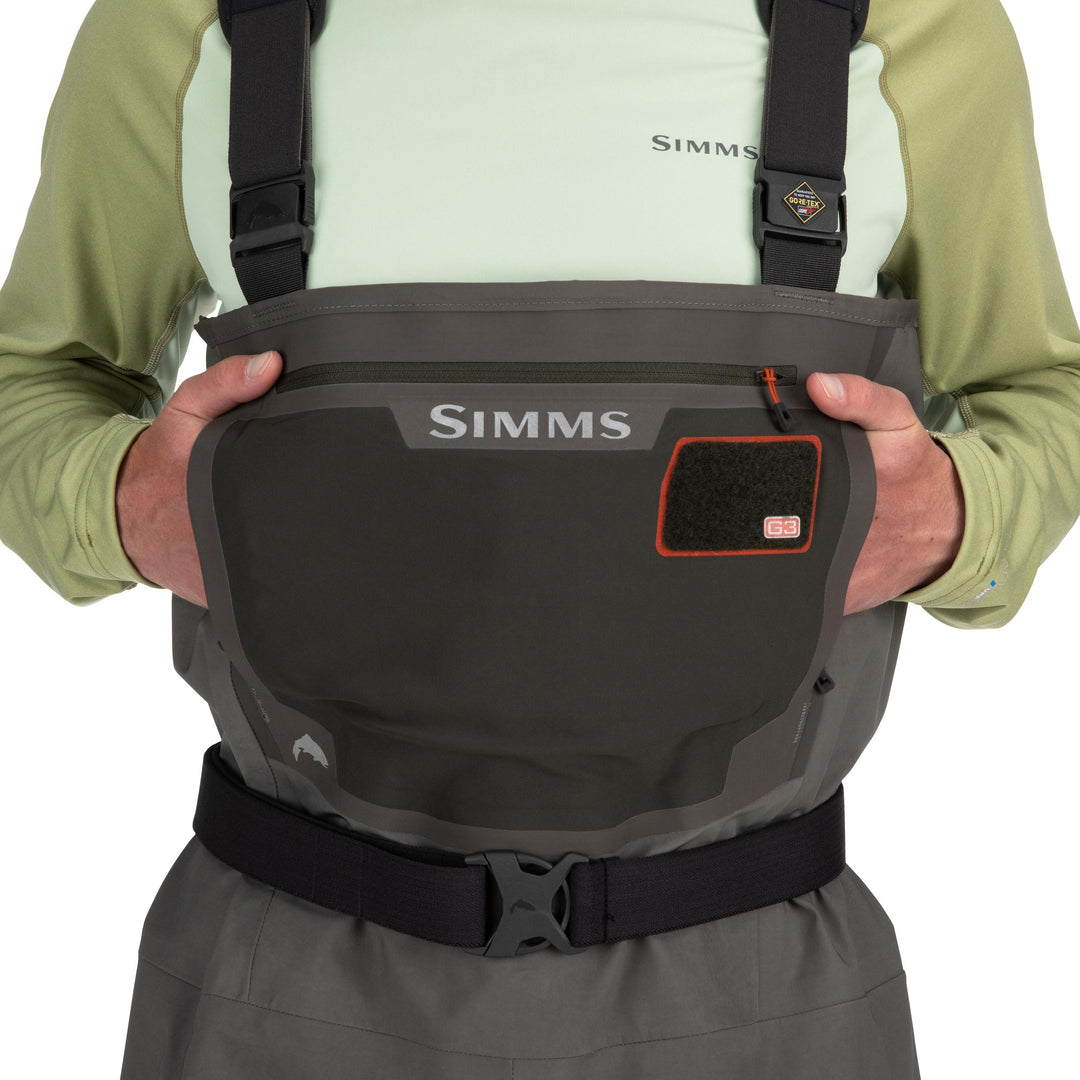 Simms G3 Guide Stockingfoot, Gunmetal, view 6