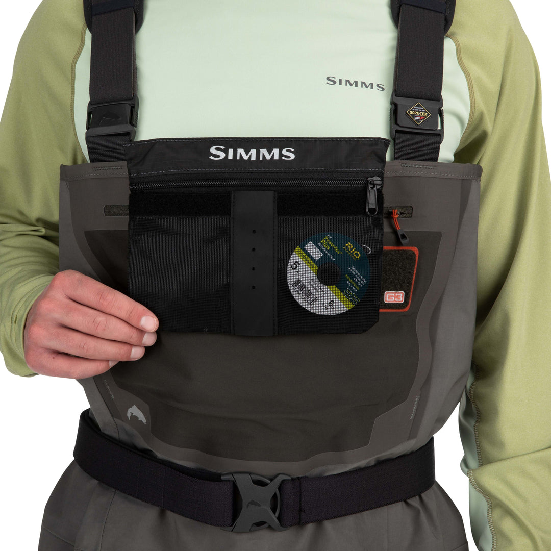 Simms G3 Guide Stockingfoot, Gunmetal, view 7