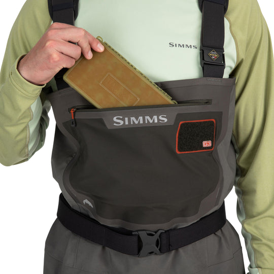 Simms G3 Guide Stockingfoot, Gunmetal, view 8