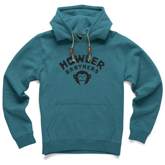 Howler Brothers Pull Over Hoodie, Camp Howler: Petrol Heather