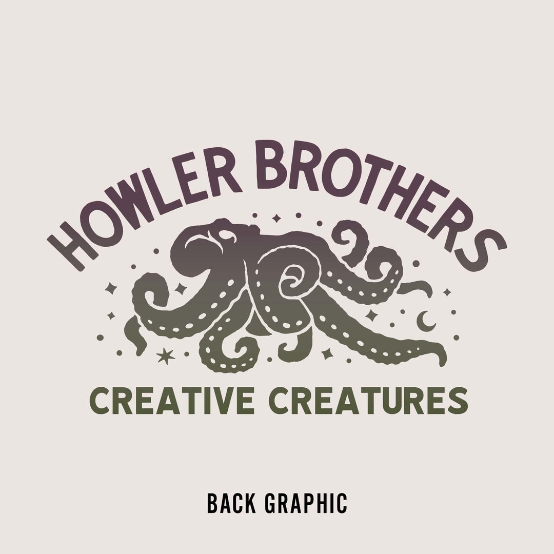 Howler Brothers Pull Over Hoodie, Creative Creatures: Parchment, view 2