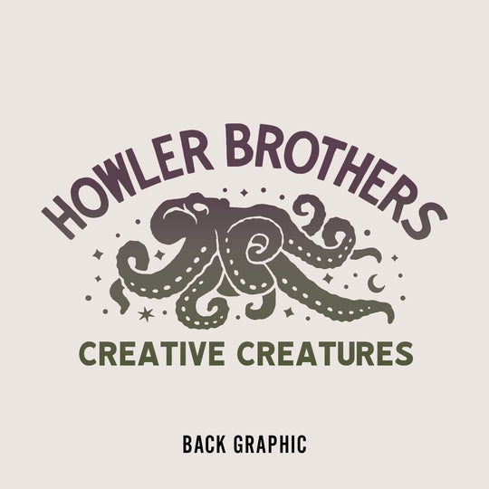 Howler Brothers Pull Over Hoodie, Creative Creatures: Parchment, view 2