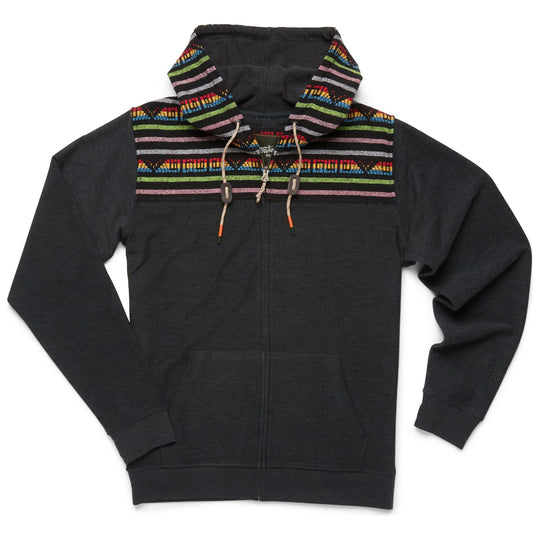 Howler Brothers Shaman Hoodie, Antique Black / Kwanti Jacquard