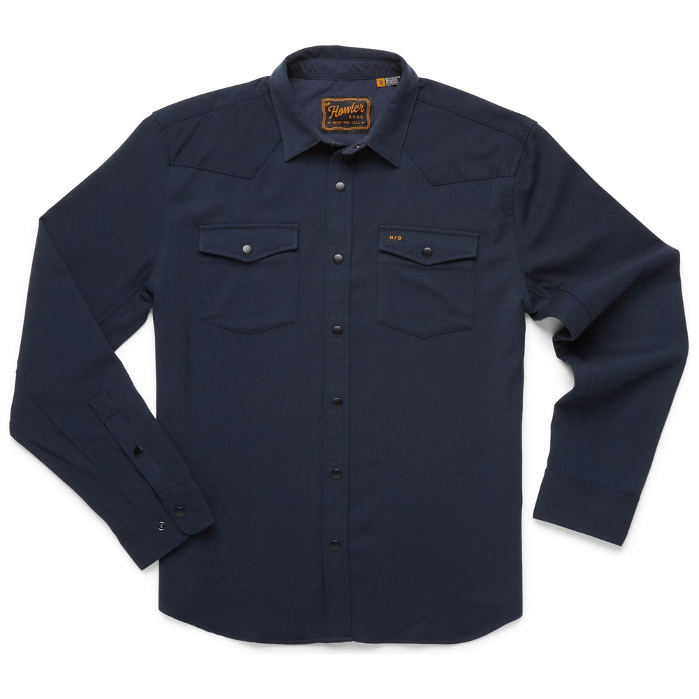 Howler Brothers Stockman Stretch Snapshirt, Nightsky