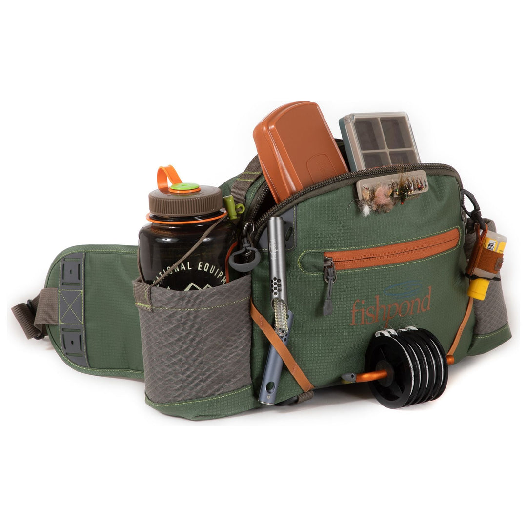 Fishpond Elkhorn Lumbar Pack, Tortuga, packaging, view 3