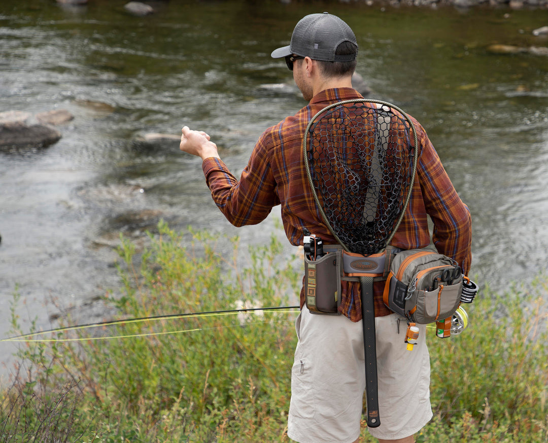 Fishpond Nomad Mid-Length Net, River Armor, view 4