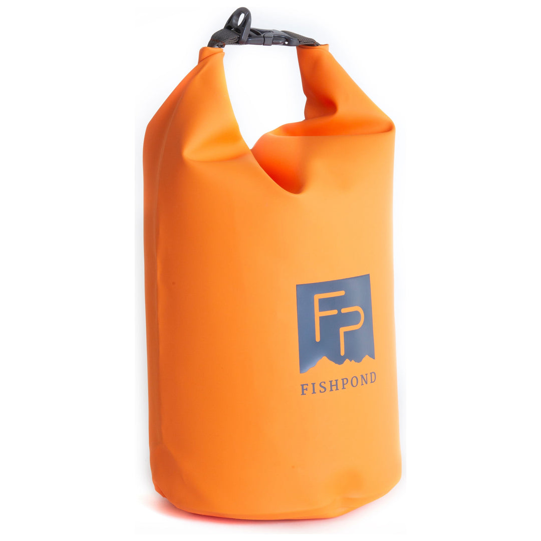 Fishpond Thunderhead Roll-Top Dry Bag, Eco Cutthroat Orange, from above