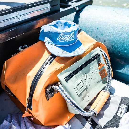 Fishpond Thunderhead Submersible Duffel, Eco Cutthroat Orange, view 7