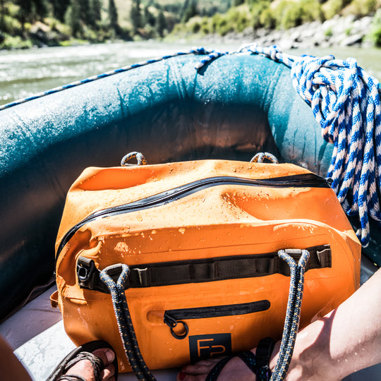 Fishpond Thunderhead Submersible Duffel, Eco Cutthroat Orange, view 8