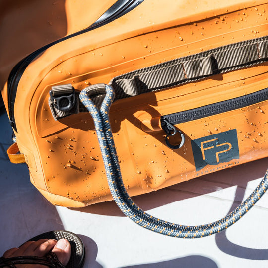 Fishpond Thunderhead Submersible Duffel, Eco Cutthroat Orange, view 11