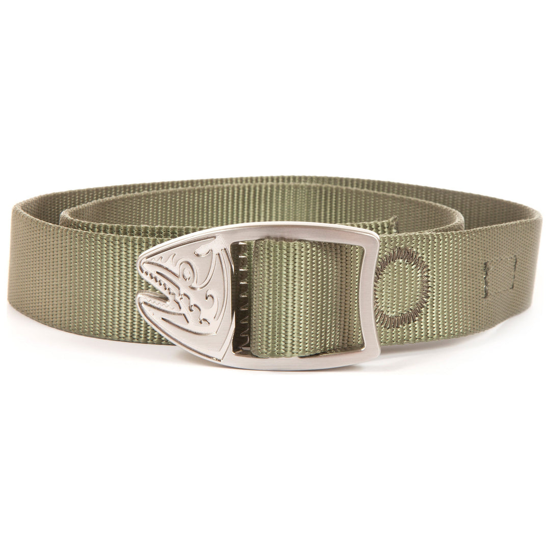 Fishpond Trucha Webbing Belt, Sage Green