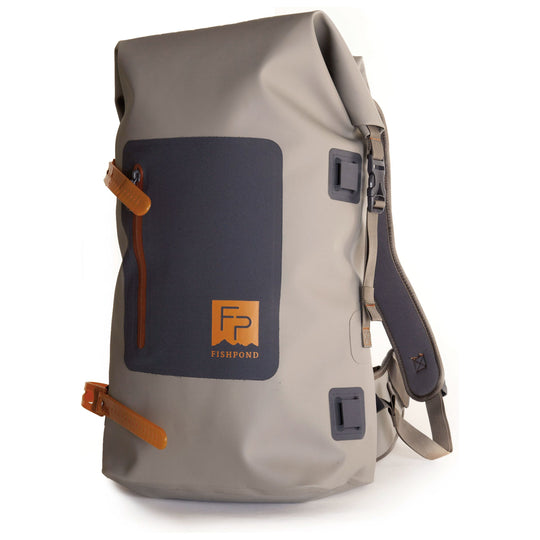 Fishpond Wind River Roll-Top Backpack, Eco Shale, from above