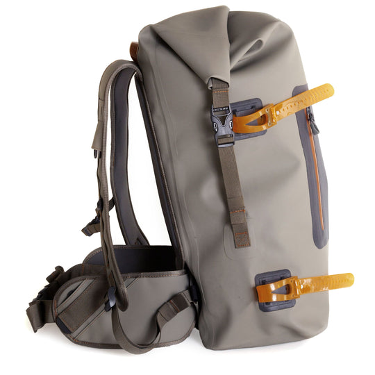 Fishpond Wind River Roll-Top Backpack, Eco Shale, from above, view 3