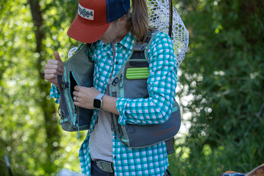 Fishpond Women's Upstream Tech Vest, Shale / Gravel, view 5