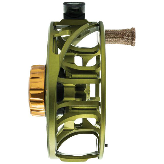 Ross Reels Animas Reel, Matte Olive, view 3
