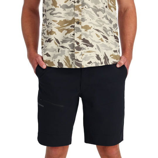 Simms Men's Guide Short, Black, view 4