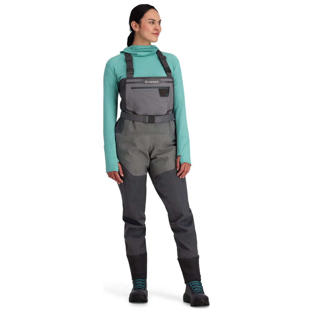 Simms Women's Freestone Stockingfoot, Slate, view 2