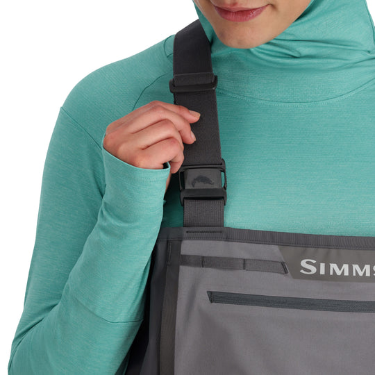 Simms Women's Freestone Stockingfoot, Slate, view 4